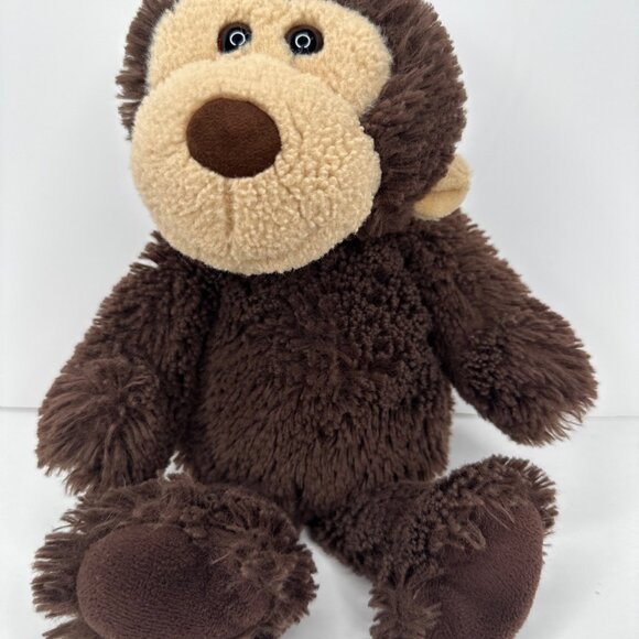 Ty Mookie Brown Plush Monkey Stuffed Toy 8" Polyester Fibers Plastic Beads Handm - Picture 1 of 14